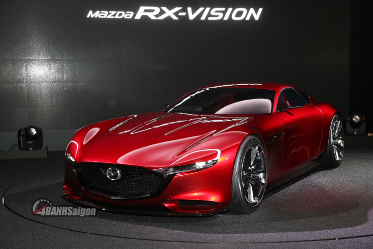  Mazda RX-Vision está a punto de comercializarse con motor rotativo